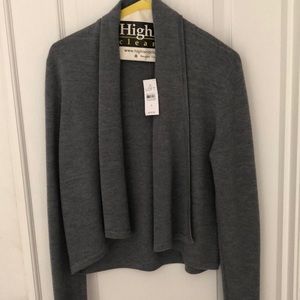 Grey cardigan